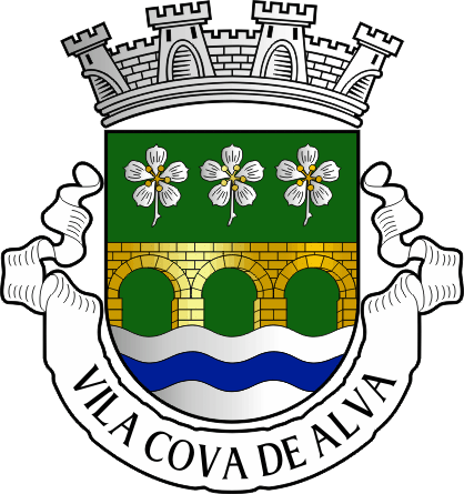 Brasão da antiga freguesia de Vila Cova de Alva - Vila Cova de Alva former civil parish, coat-of-arms