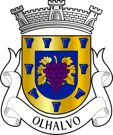 Brasão da freguesia de Olhalvo - Olhalvo civil parish, coat-of-arms Brasão da freguesia de Olhalvo - Olhalvo civil parish, coat-of-arms