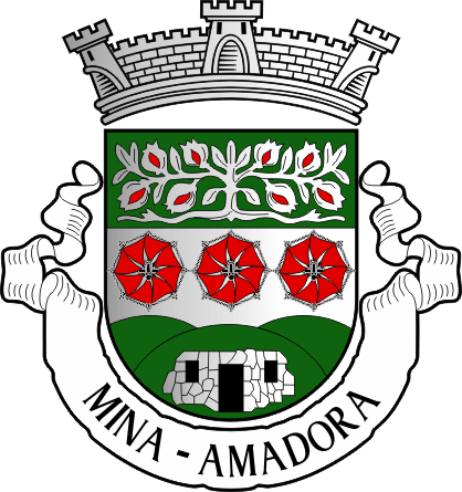Brasão da antiga freguesia da Mina - Mina former civil parish, coat-of-arms