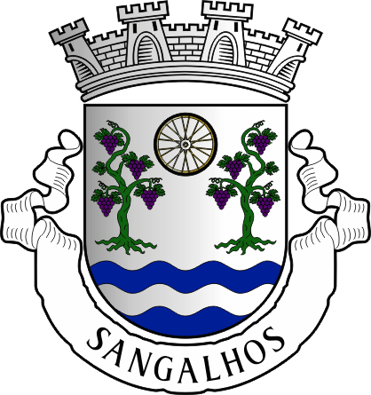 Brasão da freguesia de Sangalhos - Sangalhos civil parish, coat-of-arms