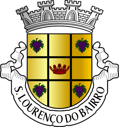 Brasão da freguesia de São Lourenço do Bairro - São Lourenço do Bairro civil parish, coat-of-arms