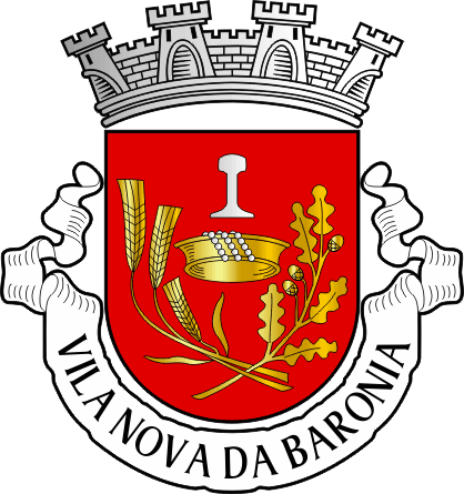 Brasão da freguesia de Vila Nova da Baronia - Vila Nova da Baronia civil parish, coat-of-arms