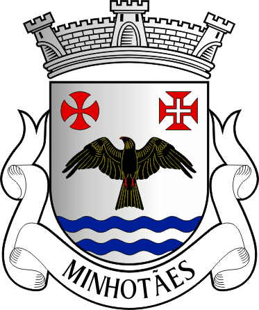 Brasão da antiga freguesia de Minhotães - Minhotães former civil parish, coat-of-arms