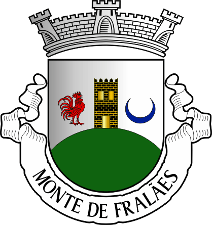 Brasão da antiga freguesia de Monte de Fralães - Monte de Fralães former civil parish, coat-of-arms