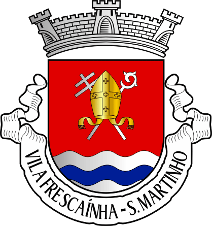 Brasão da antiga freguesia de Vila Frescaínha (São Martinho) - Vila Frescaínha (São Martinho) former civil parish, coat-of-arms