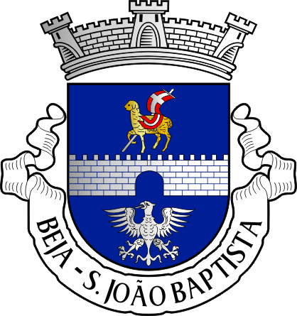 Brasão da antiga freguesia de Beja (São João Baptista) - Beja (São João Baptista) former civil parish, coat-of-arms