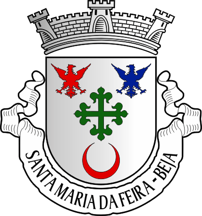 Brasão da antiga freguesia de Beja (Santa Maria da Feira) - Beja (Santa Maria da Feira) former civil parish, coat-of-arms