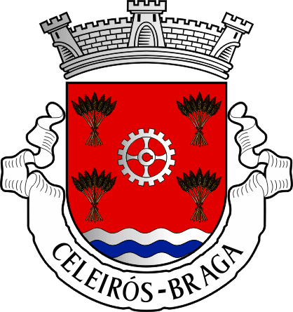 Brasão da antiga freguesia de Celeirós - Celeirós former civil parish, coat-of-arms