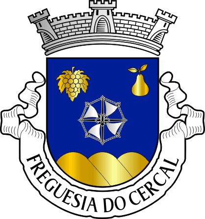 Brasão da antiga freguesia do Cercal - Cercal former civil parish, coat-of-arms