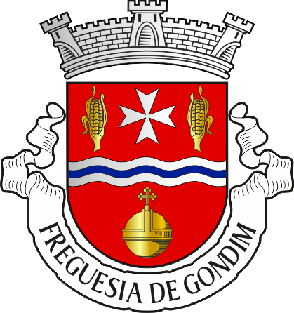 Brasão da antiga freguesia de Gondim - Gondim former civil parish, coat-of-arms