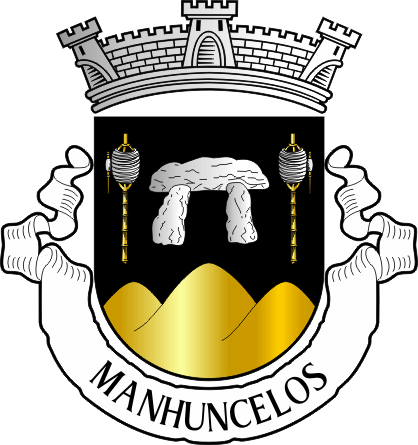 Brasão da antiga freguesia de Manhuncelos - Manhuncelos former civil parish, coat-of-arms
