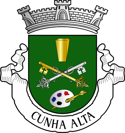 Brasão da antiga freguesia de Cunha Alta - Cunha Alta former civil parish, coat-of-arms Brasão da antiga freguesia de Cunha Alta - Cunha Alta former civil parish, coat-of-arms