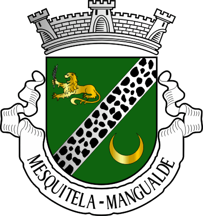 Brasão da antiga freguesia de Mesquitela - Mesquitela former civil parish, coat-of-arms Brasão da antiga freguesia de Mesquitela - Mesquitela former civil parish, coat-of-arms