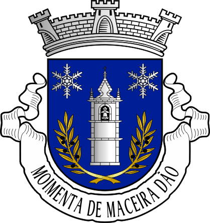 Brasão da antiga freguesia de Moimenta de Maceira Dão - Moimenta de Maceira Dão former civil parish, coat-of-arms Brasão da antiga freguesia de Moimenta de Maceira Dão - Moimenta de Maceira Dão former civil parish, coat-of-arms