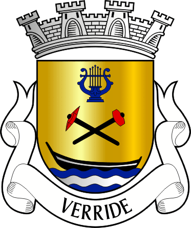 Brasão da antiga freguesia de Verride - Verride former civil parish, coat-of-arms