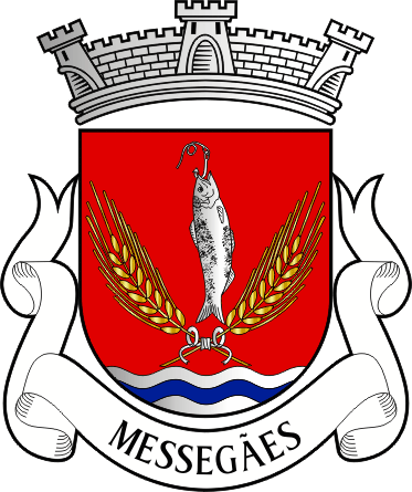 Brasão da antiga freguesia de Messegães - Messegães former civil parish, coat-of-arms