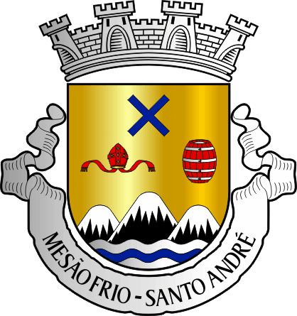 Brasão da Freguesia de Mesão Frio (Santo André) - Mesão Frio (Santo André) civil parish, coat-of-arms