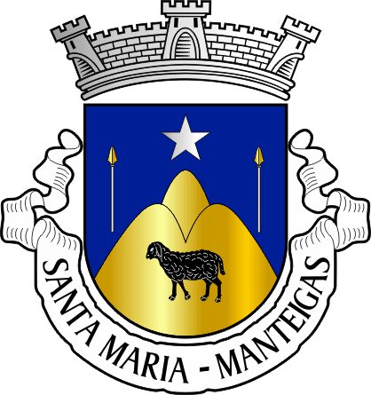 Brasão da freguesia de Manteigas (Santa Maria) - Manteigas (Santa Maria) civil parish, coat-of-arms Brasão da freguesia de Manteigas (Santa Maria) - Manteigas (Santa Maria) civil parish, coat-of-arms