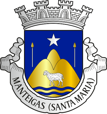 Brasão da freguesia de Manteigas (Santa Maria) - Manteigas (Santa Maria) civil parish, coat-of-arms Brasão da freguesia de Manteigas (Santa Maria) - Manteigas (Santa Maria) civil parish, coat-of-arms