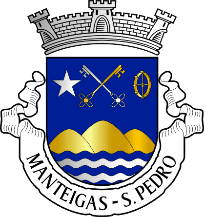 Brasão da freguesia de Manteigas (São Pedro) - Manteigas (São Pedro) civil parish, coat-of-arms