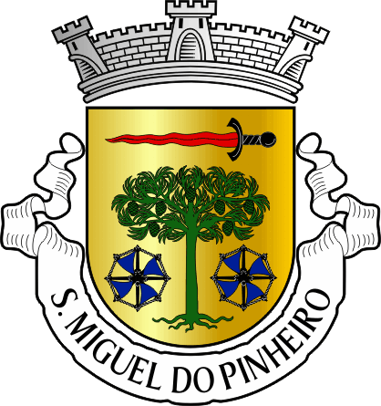 Brasão da antiga freguesia de São Miguel do Pinheiro - São Miguel do Pinheiro former civil parish, coat-of-arms