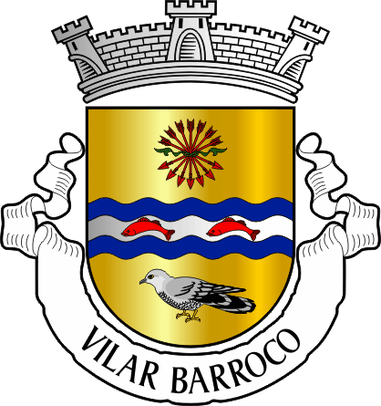 Brasão da antiga freguesia de Vilar Barroco - Vilar Barroco former civil parish, coat-of-arms