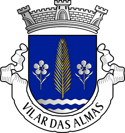 Brasão da antiga freguesia de Vilar das Almas - Vilar das Almas former civil parish, coat-of-arms