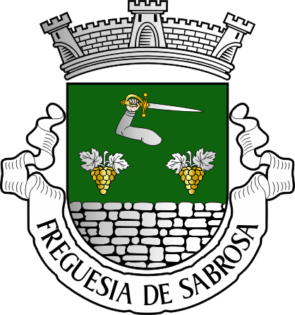 Brasão da freguesia de Sabrosa - Sabrosa civil parish, coat-of-arms