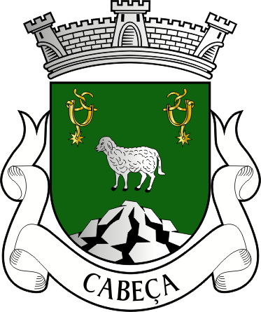 Brasão da antiga freguesia de Cabeça - Cabeça former civil parish, coat-of-arms