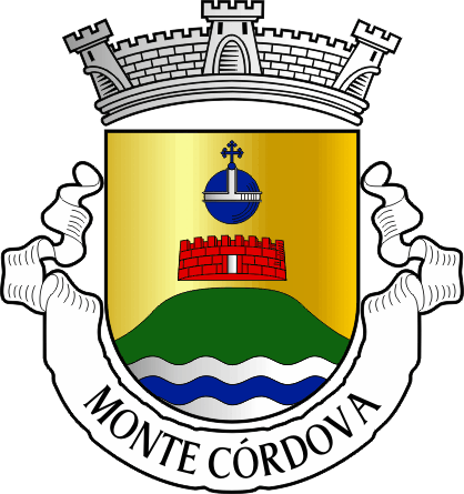 Brasão da freguesia de Monte Córdova - Monte Córdova civil parish, coat-of-arms Brasão da freguesia de Monte Córdova - Monte Córdova civil parish, coat-of-arms