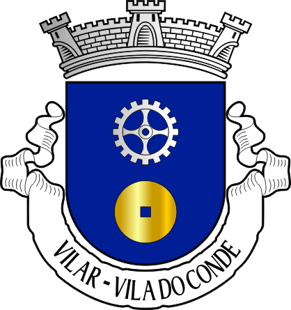 Brasão da antiga freguesia de Vilar - Vilar former civil parish, coat-of-arms