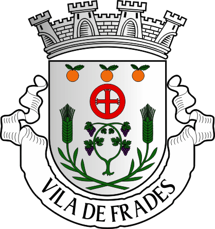 Brasão da freguesia de Vila de Frades - Vila de Frades civil parish, coat-of-arms