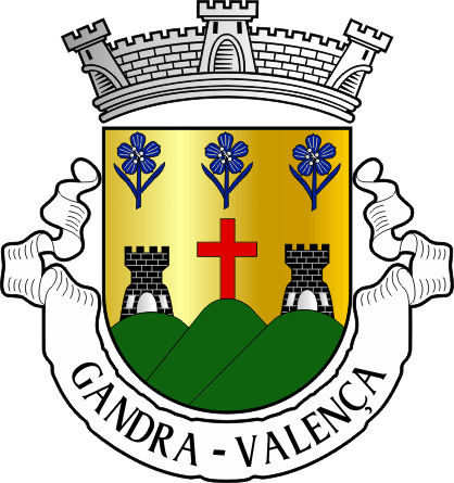 Brasão da antiga freguesia de Gandra - Gandra former civil parish, coat-of-arms