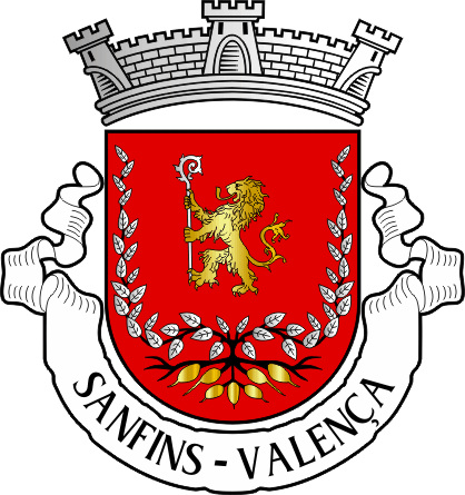 Brasão da antiga freguesia de Sanfins - Sanfins former civil parish, coat-of-arms