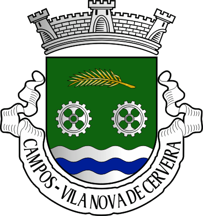 Brasão da antiga freguesia de Campos - Campos former civil parish, coat-of-arms