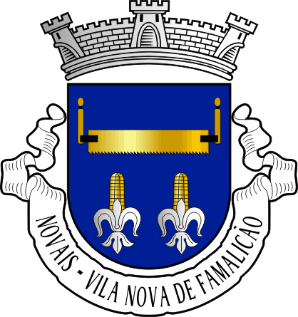 Brasão da antiga freguesia de Novais - Novais former civil parish, coat-of-arms
