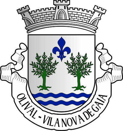 Brasão da antiga freguesia de Olival - Olival former civil parish, coat-of-arms