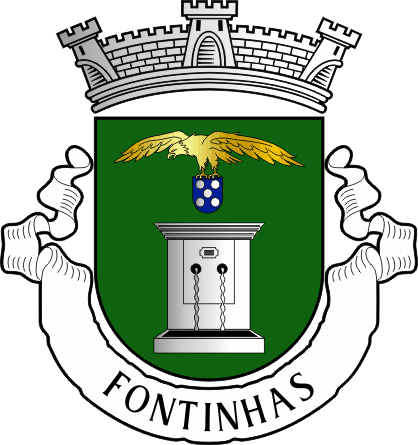 Brasão da freguesia de Fontinhas - Fontinhas civil parish, coat-of-arms