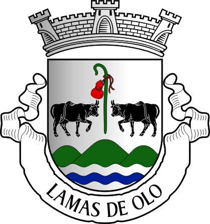 Brasão da antiga freguesia de Lamas de Olo - Lamas de Olo former civil parish, coat-of-arms