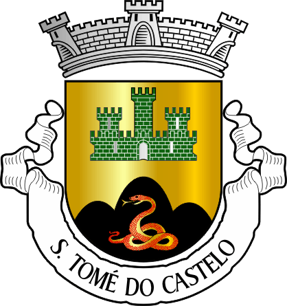 Brasão da antiga freguesia de São Tomé do Castelo - São Tomé do Castelo former civil parish, coat-of-arms