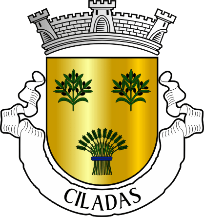 Brasão da freguesia de Ciladas - Ciladas civil parish, coat-of-arms
