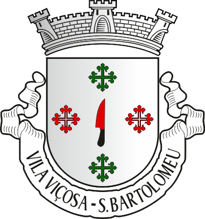 Brasão da antiga freguesia de Vila Viçosa (São Bartolomeu) - Vila Viçosa (São Bartolomeu) former civil parish, coat-of-arms
