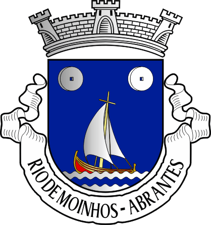 Brasão da freguesia de Rio de Moinhos - Rio de Moinhos civil parish, coat-of-arms Brasão da freguesia de Rio de Moinhos - Rio de Moinhos civil parish, coat-of-arms