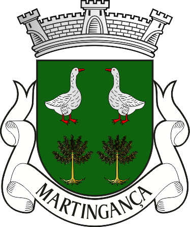 Brasão da antiga freguesia de Martingança - Martingança former civil parish, coat-of-arms