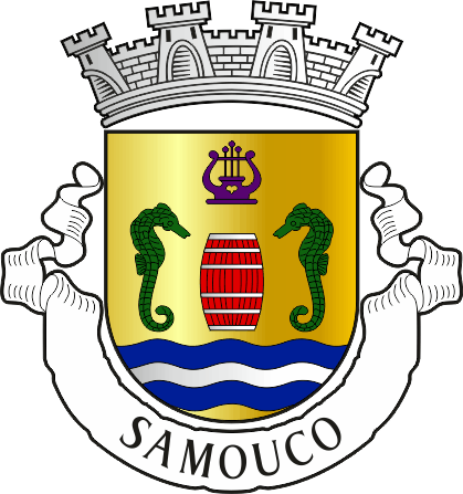 Brasão da freguesia do Samouco - Samouco civil parish, coat-of-arms