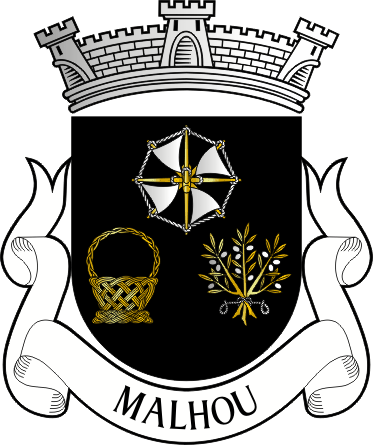 Brasão da antiga freguesia de Malhou - Malhou former civil parish, coat-of-arms