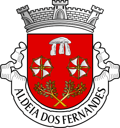 Brasão da freguesia de Aldeia dos Fernandes - Aldeia dos Fernandes civil parish, coat-of-arms