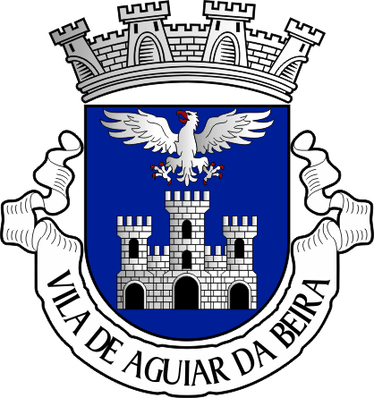 Brasão do município de Aguiar da Beira - Aguiar da Beira municipality coat-of-arms