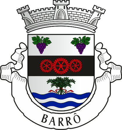 Brasão da antiga freguesia de Barrô - Barrô former civil parish, coat-of-arms