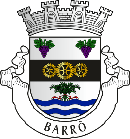 Brasão da antiga freguesia de Barrô - Barrô former civil parish, coat-of-arms